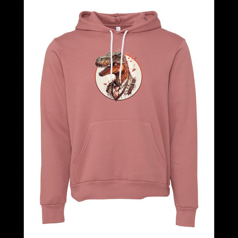 Dinosaur Gentleman Bella canvas hoodie 3719